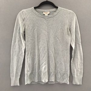 Loft Outlet light blue sweater XSmall